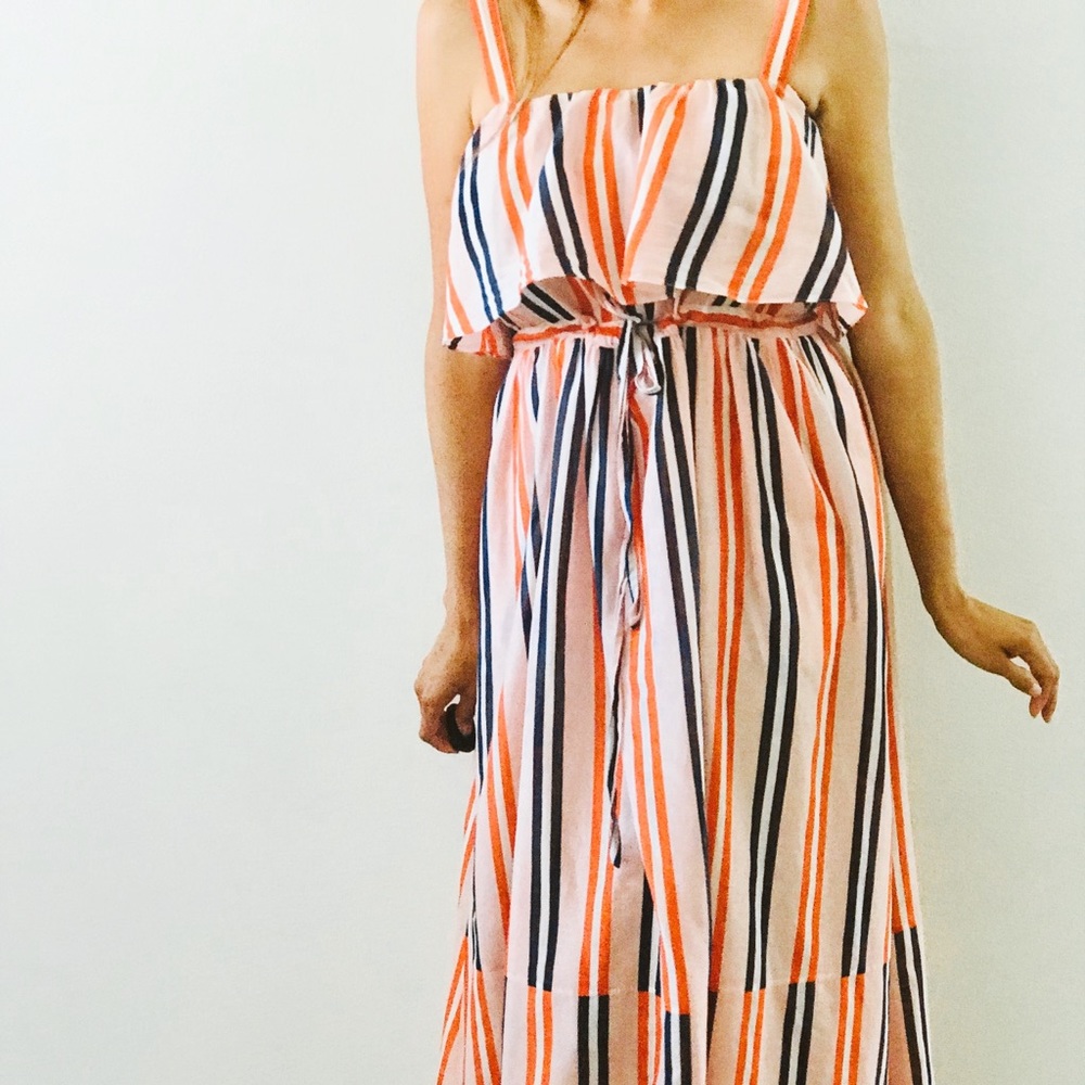 Diane Von Furstenberg Striped Maxi dress - Picture 6 of 7